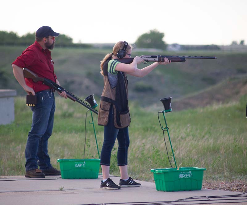 trap-shooting